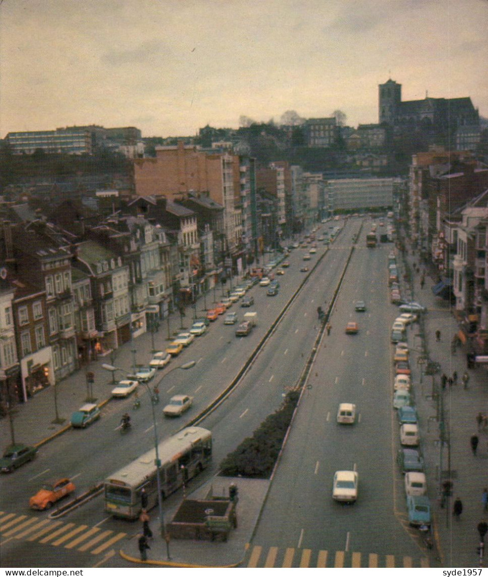 Liège - Bld De La Sauvenière - Site Propre Bus (photo STIL) - AMUTRA N° 53 - Bus & Autocars