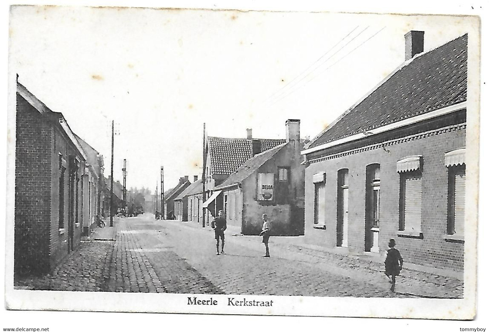 CPA Meerle, Kerkstraat - Hoogstraten