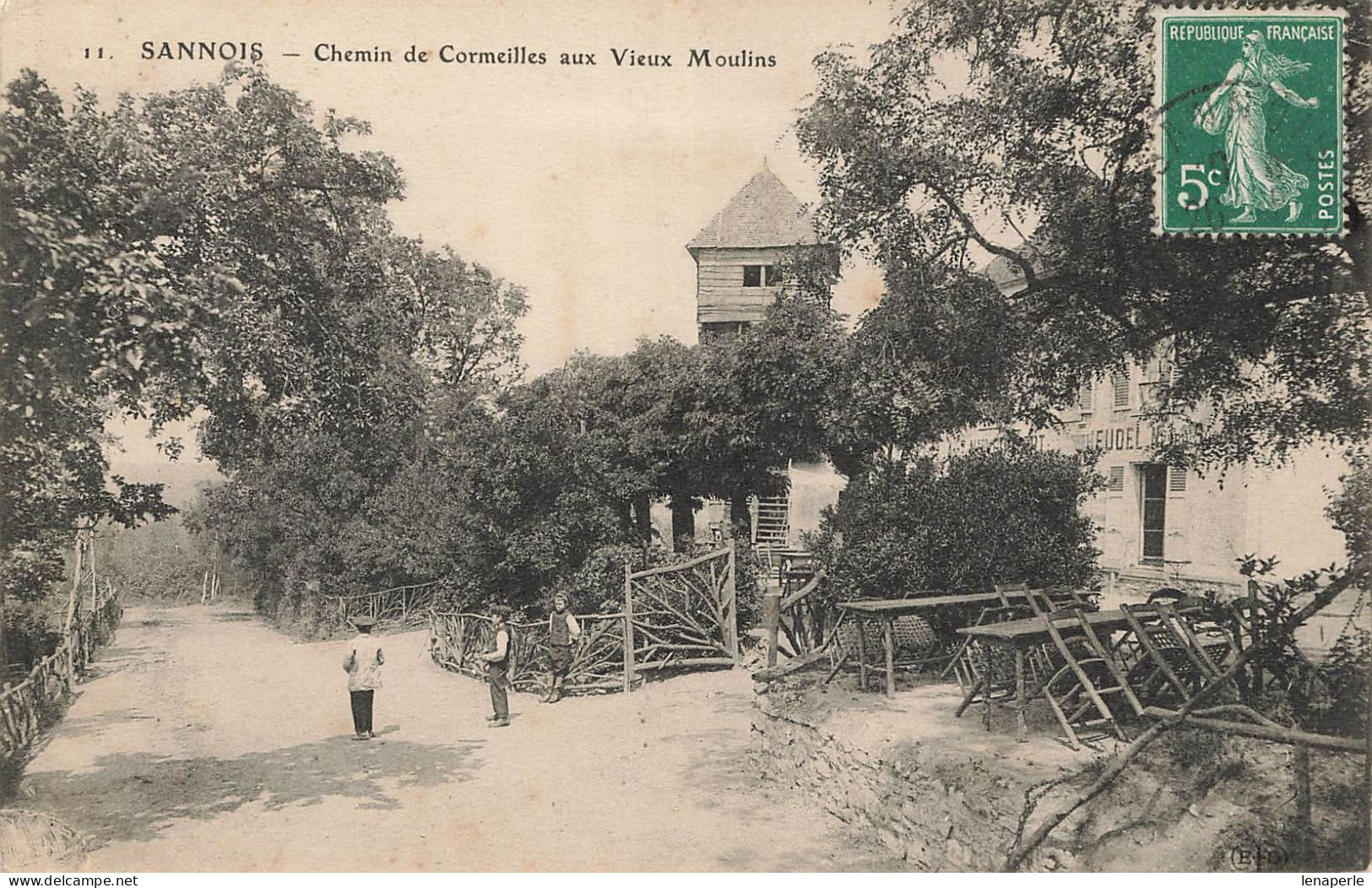 D5474 Sannois Chemin De Cormeilles Aux Vieux Moulins - Sannois