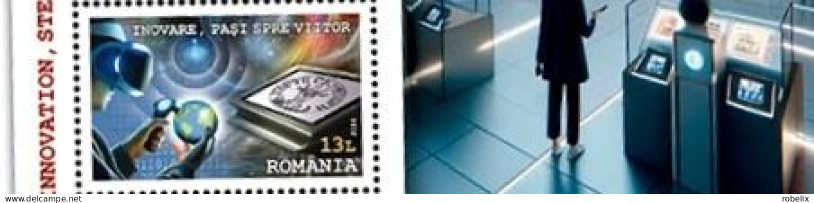 ROMANIA 2024  INNOVATION, STEPS TO THE FUTURE  Set Of 1 Stamp MNH** - Unused Stamps