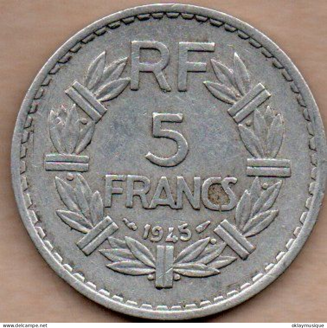 5 Francs 1945 - 5 Francs