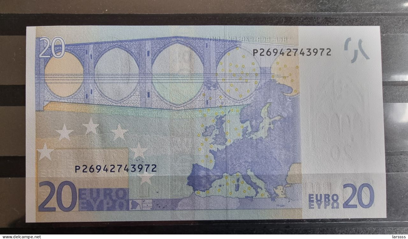 1 X 20€ Euro Draghi  R015I3 P26942743972 - UNC Netherlands / Holland - 20 Euro