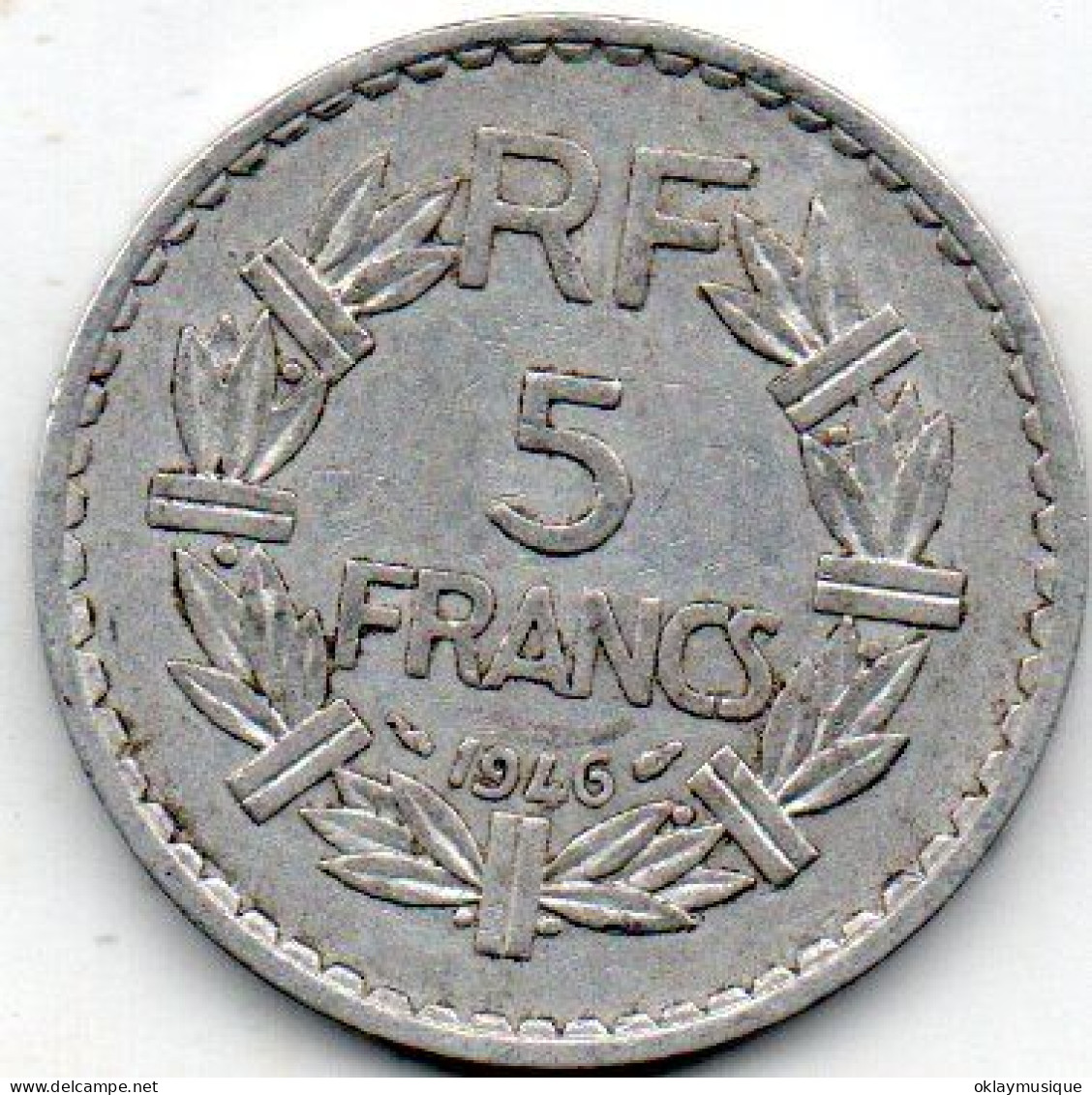 5 Francs 1946 - 5 Francs
