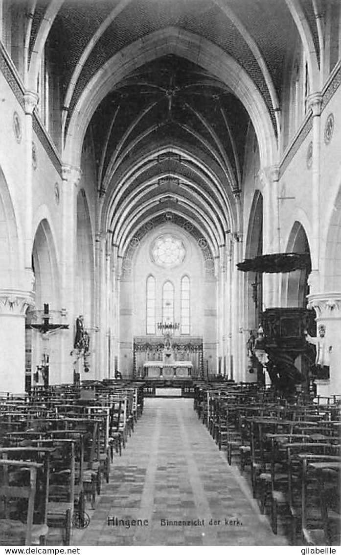 Bornem - HINGENE - Binnenzicht Der Kerk- Interieur De L'église - Bornem