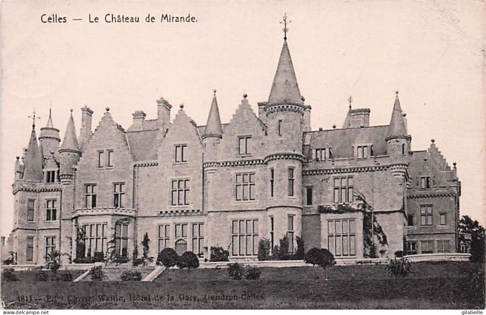 Belgique  - CELLES  - Le Chateau De Mirande - Celles