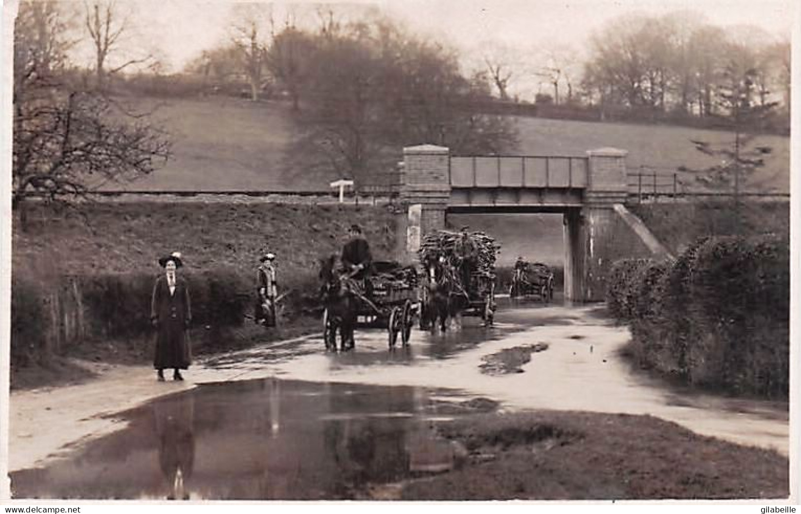 East Hampshire- Photo Card - FINCHDEAN - " Le Lavant " 1915 -  Rare - Autres & Non Classés