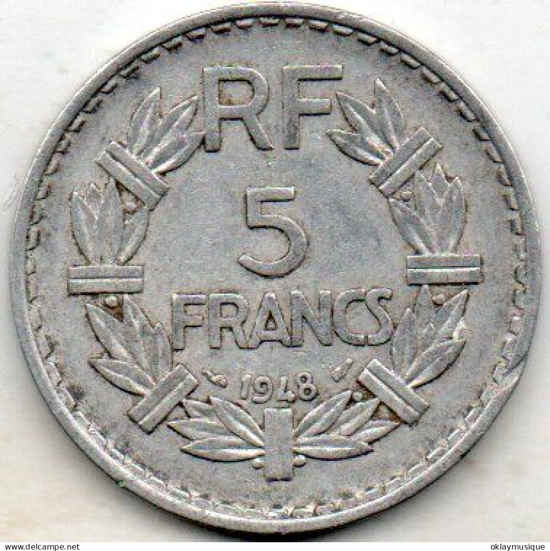 5 Francs 1948 - 5 Francs