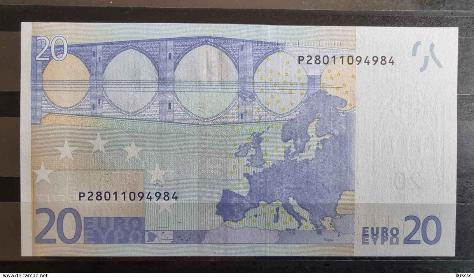 1 X 20€ Euro Draghi  R016A2 P28011094984 - UNC Netherlands / Holland - 20 Euro