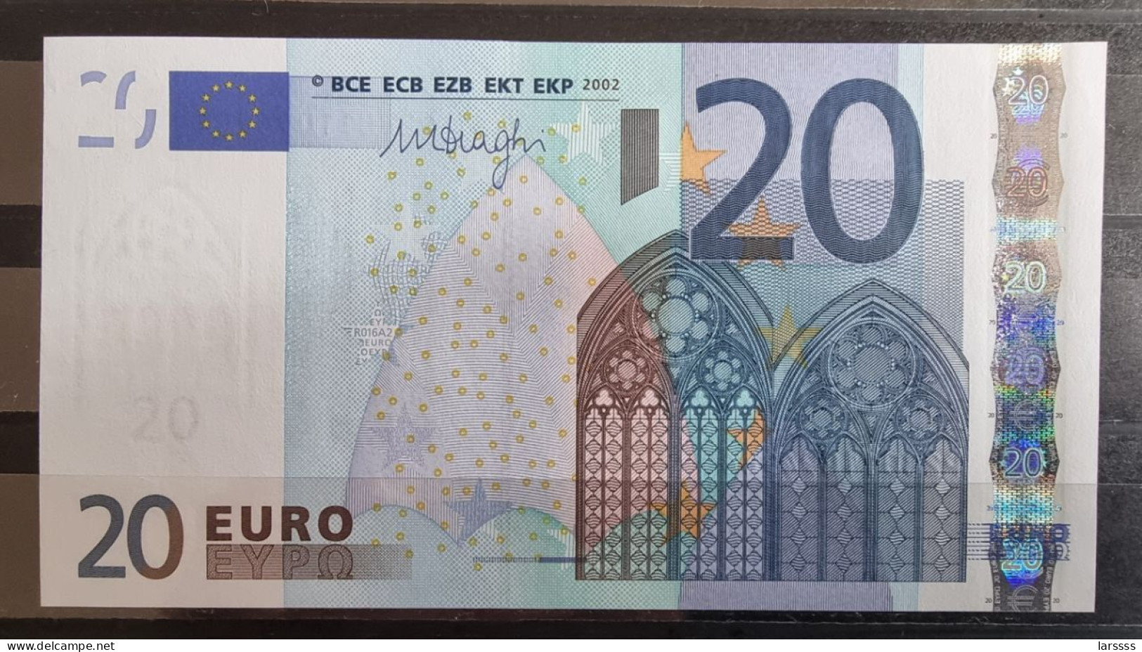 1 X 20€ Euro Draghi  R016A2 P28011094984 - UNC Netherlands / Holland - 20 Euro