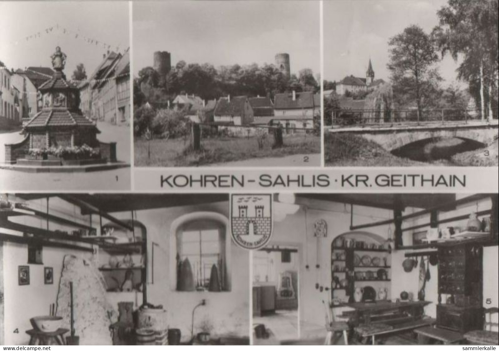 52815 - Kohren-Sahlis - U.a. Töpferbrunnen - 1980 - Kohren-Sahlis