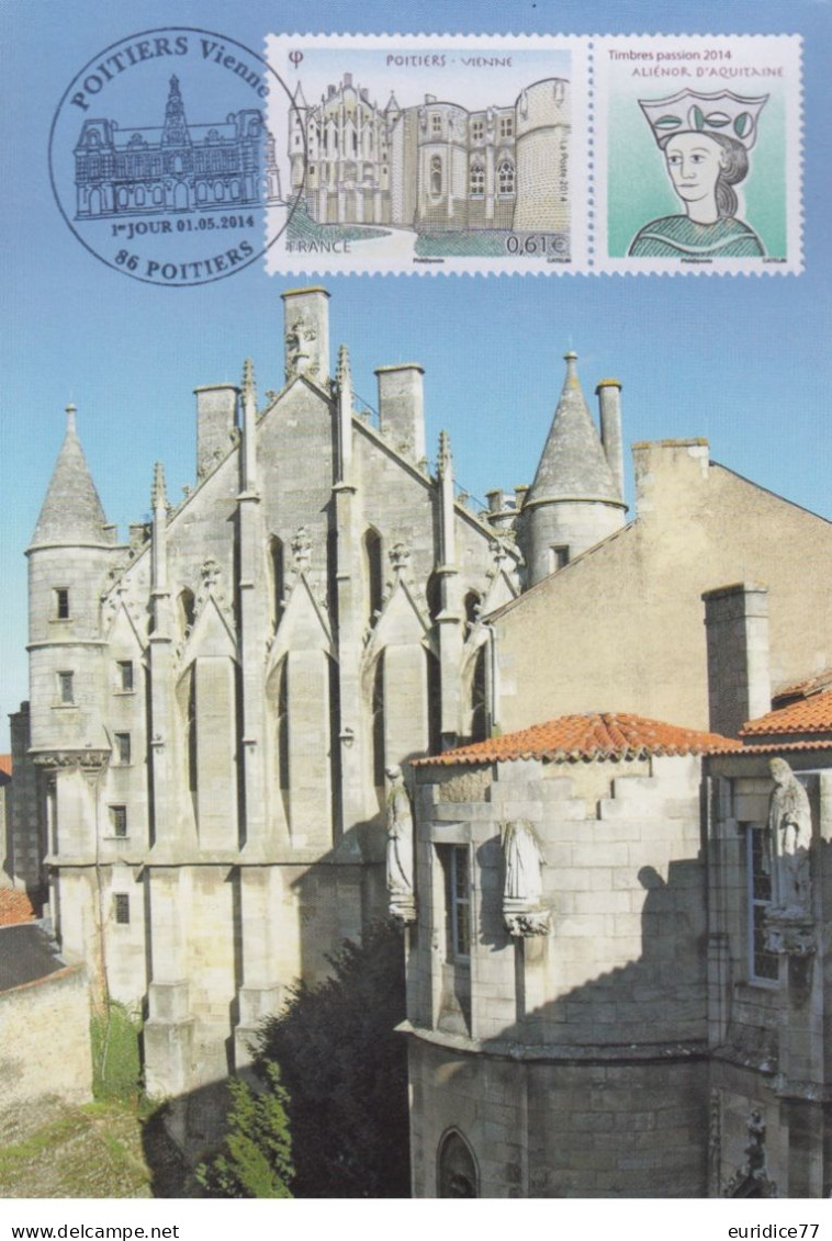 France 2014 - Poitiers Vienne Carte Maximum - 2010-2019