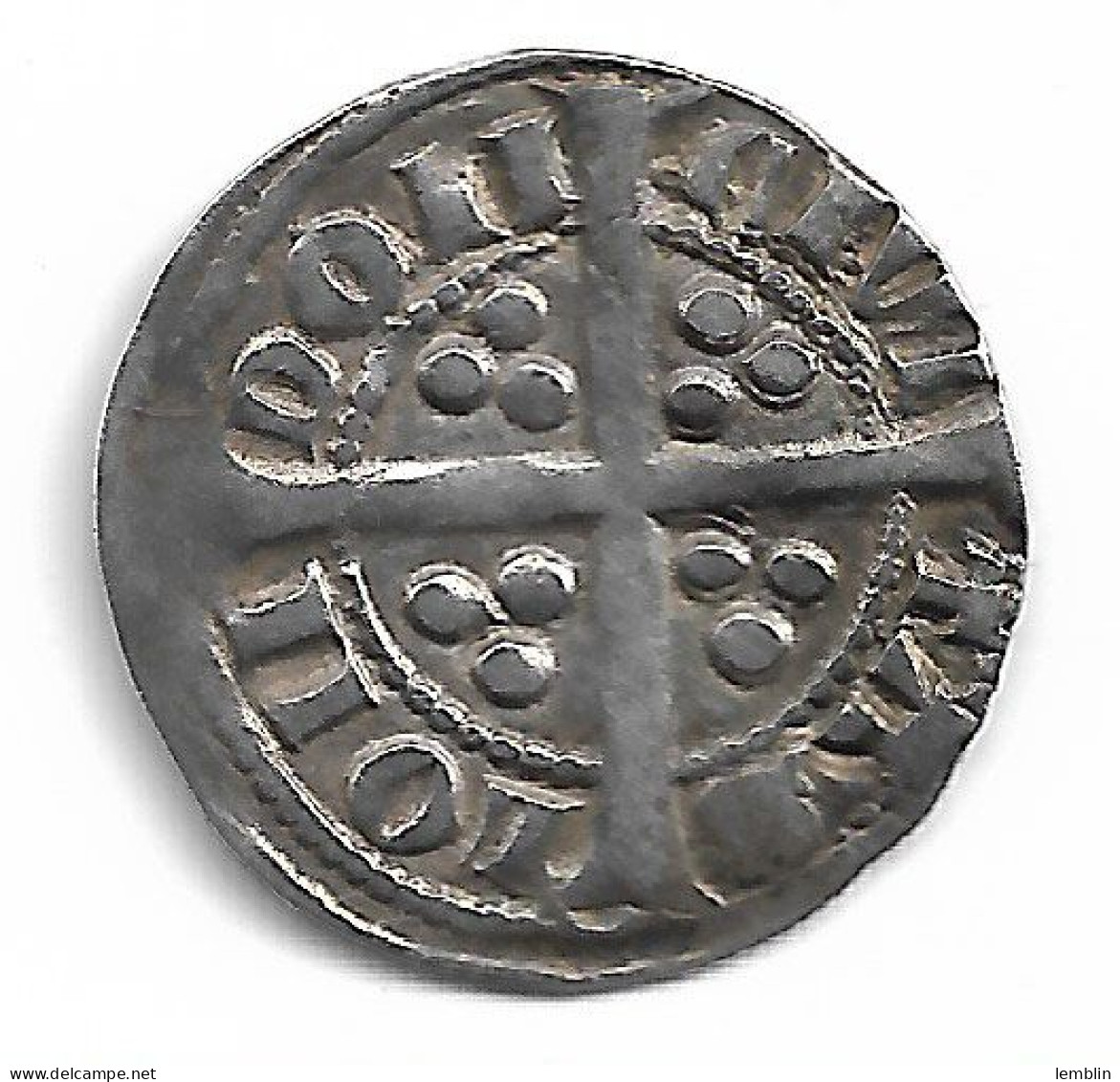 ROYAUIME D'ANGLETERRE - PENNY D'ARGENT D'EDOUARD 1ER 1279 - 1066-1485 : Bas Moyen-Age