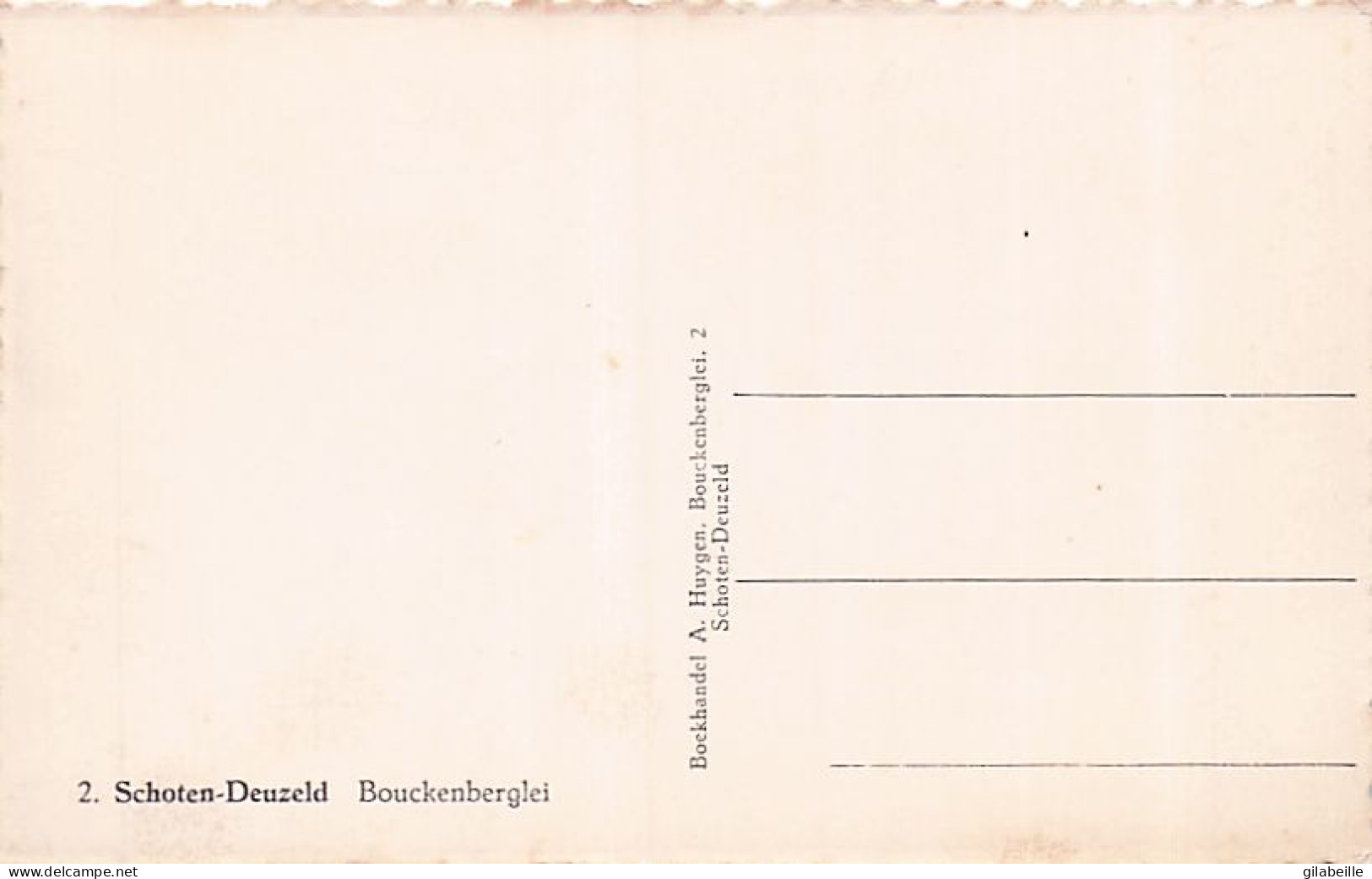 Schoten - Schooten - SCHOTEN - DEUZELD - Bouckenberglei - Schoten