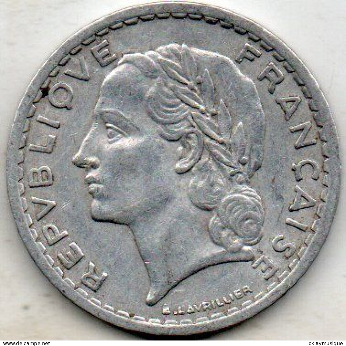 5 Francs 1949B - 5 Francs