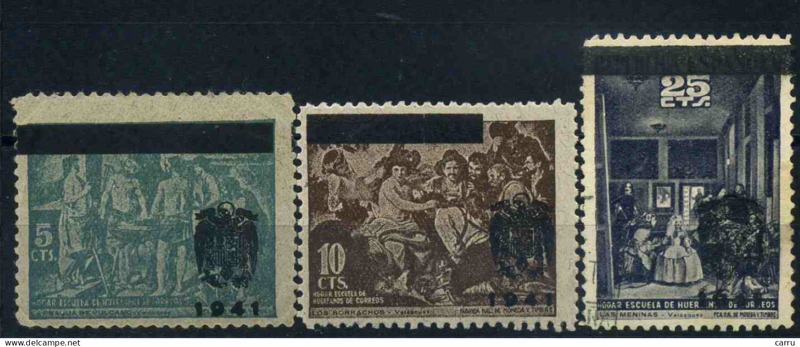 España - Beneficencia 1941 (NE35/NE37) - Beneficenza