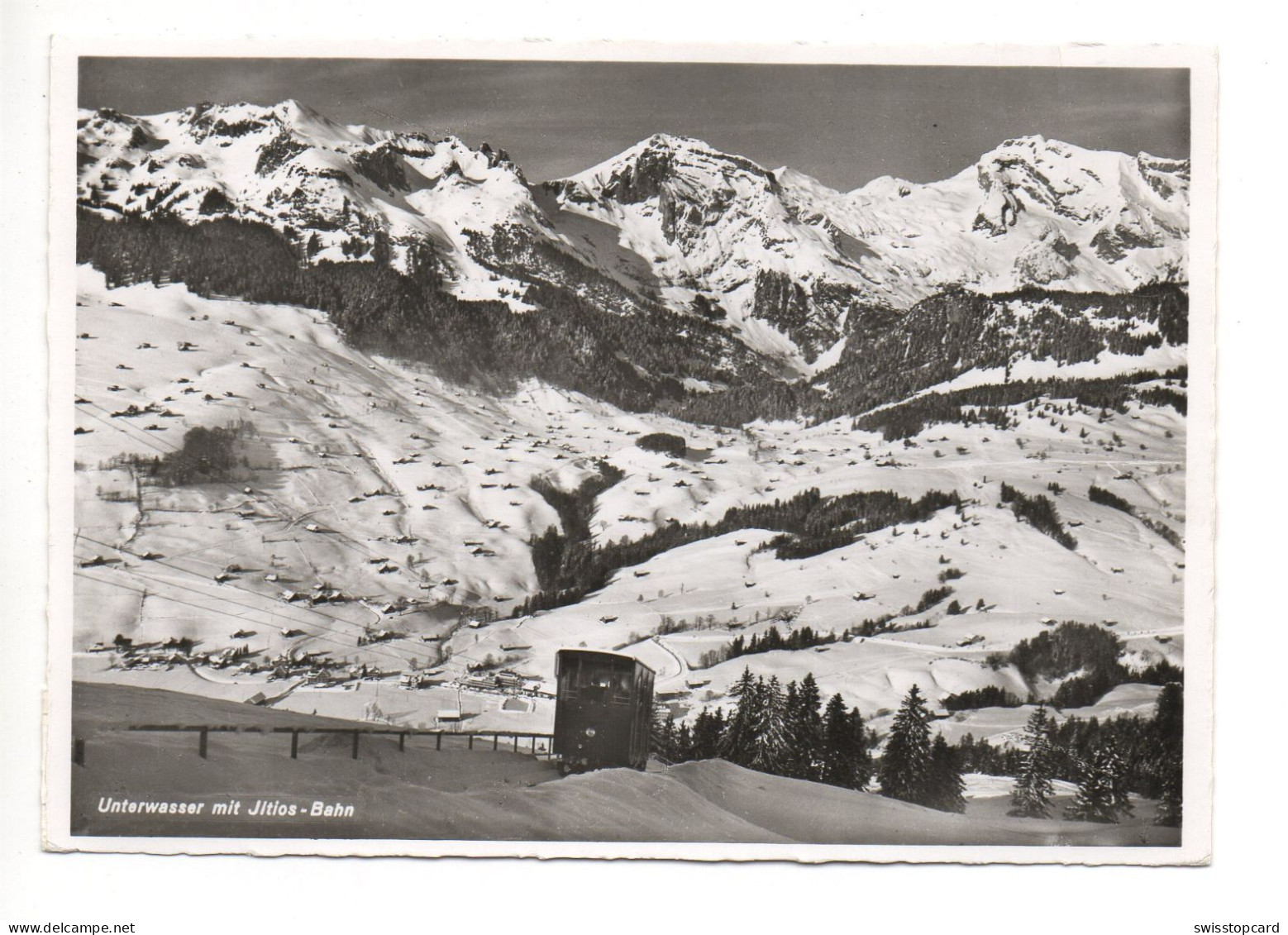 UNTERWASSER Drahtseilbahn Iltios - Wildhaus-Alt Sankt Johann