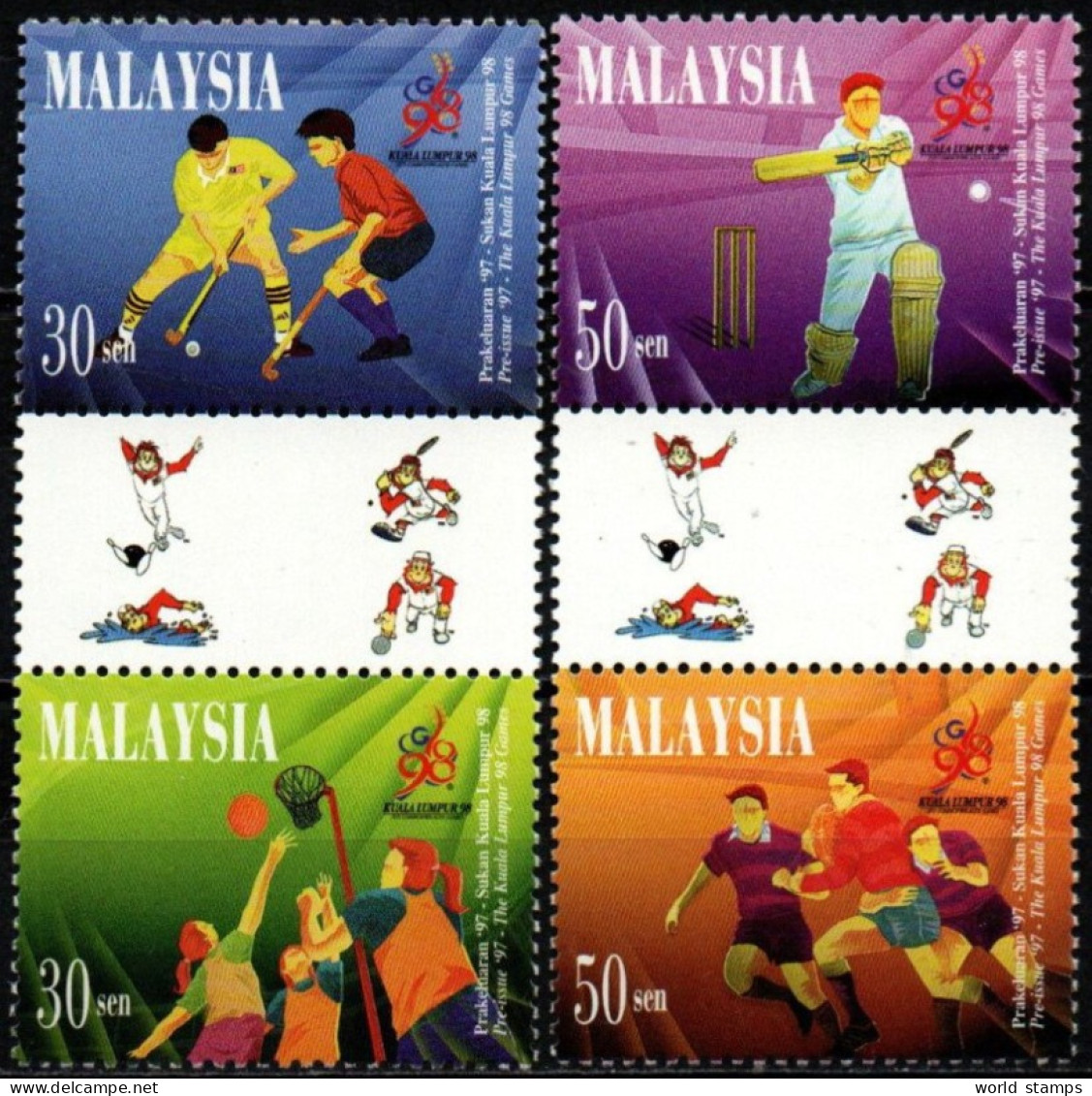 MALAYSIA 1997 ** - Malasia (1964-...)