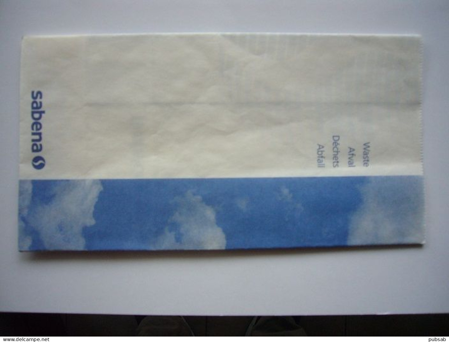 Avion / Airplane / SABENA /  AIR SICKNESS BAG - Sonstige & Ohne Zuordnung