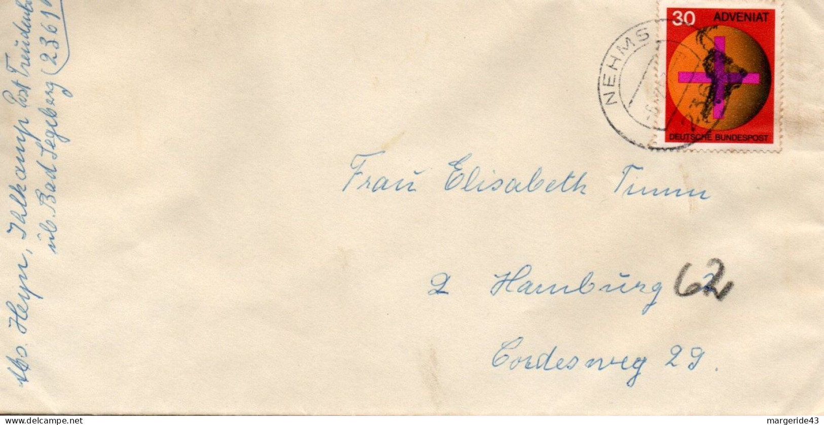 ALLEMAGNE RFA LOT DE 86 SEULS SUR LETTRES