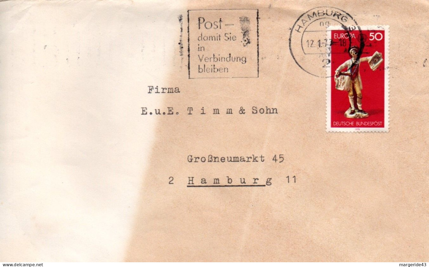 ALLEMAGNE RFA LOT DE 86 SEULS SUR LETTRES