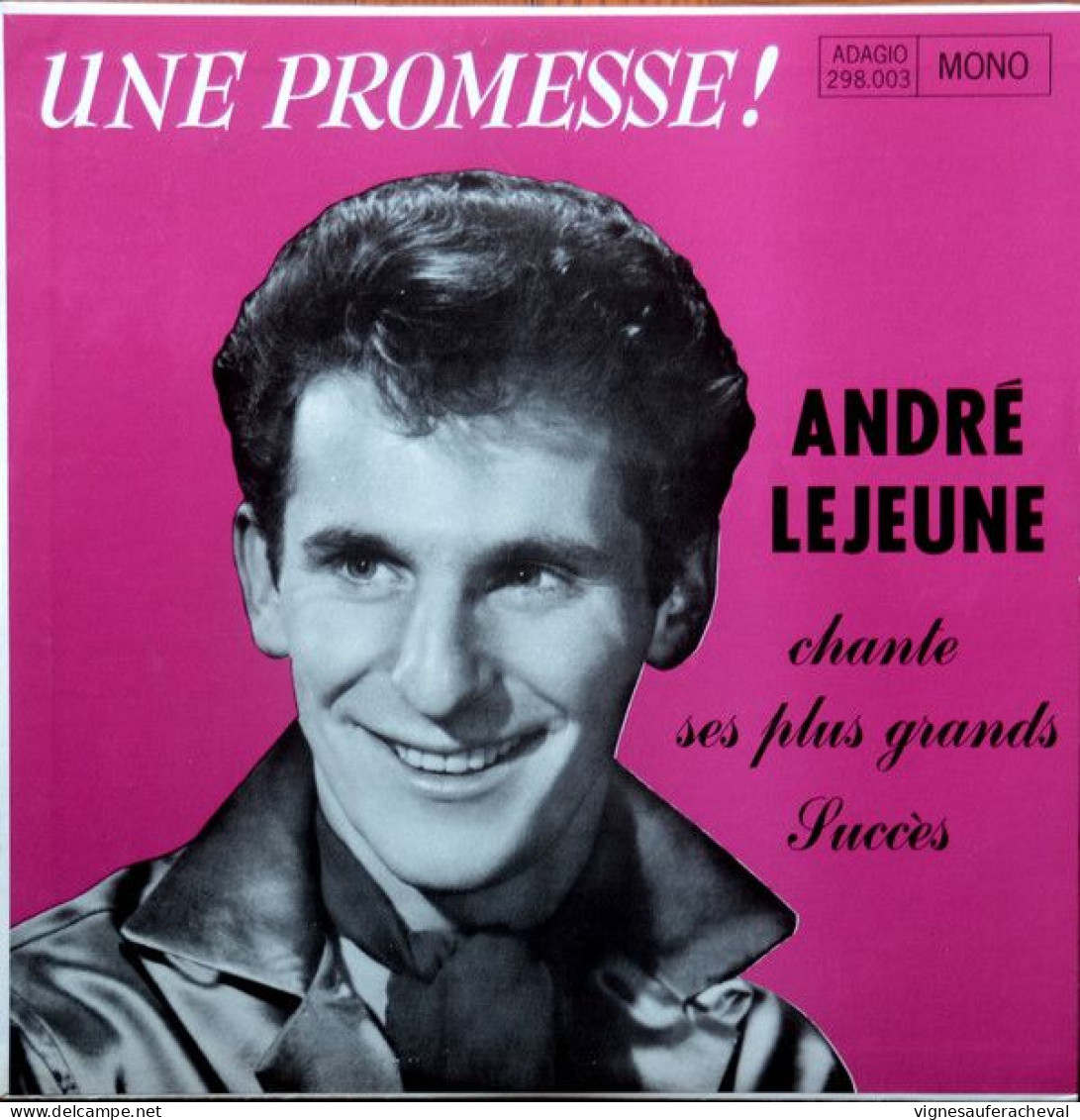 André Lejeune - Une Promesse (mono Original) - Sonstige - Franz. Chansons