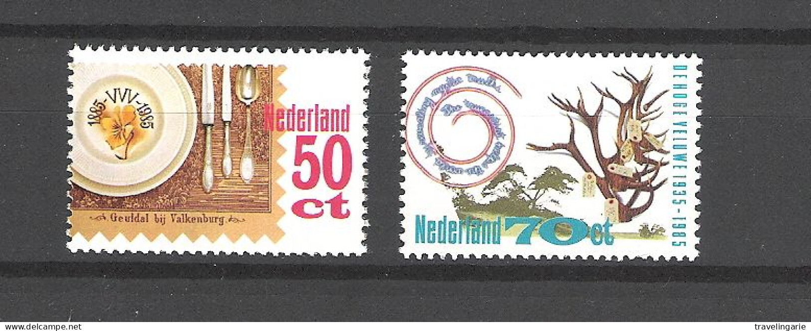 Netherlands 1985 Tourisme MNH ** Yvert 1234/35 NVPH 1322/23 - Nuovi