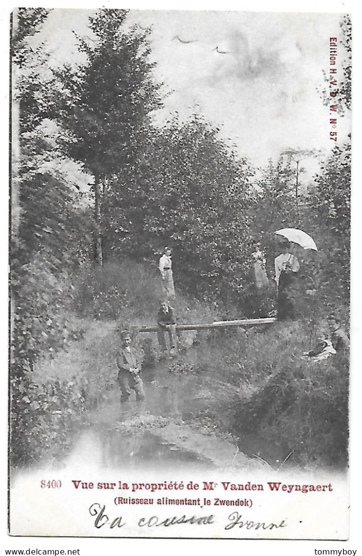 CPA Vue Sur La Propriété De Mr Vanden Weyngaert - Brasschaat