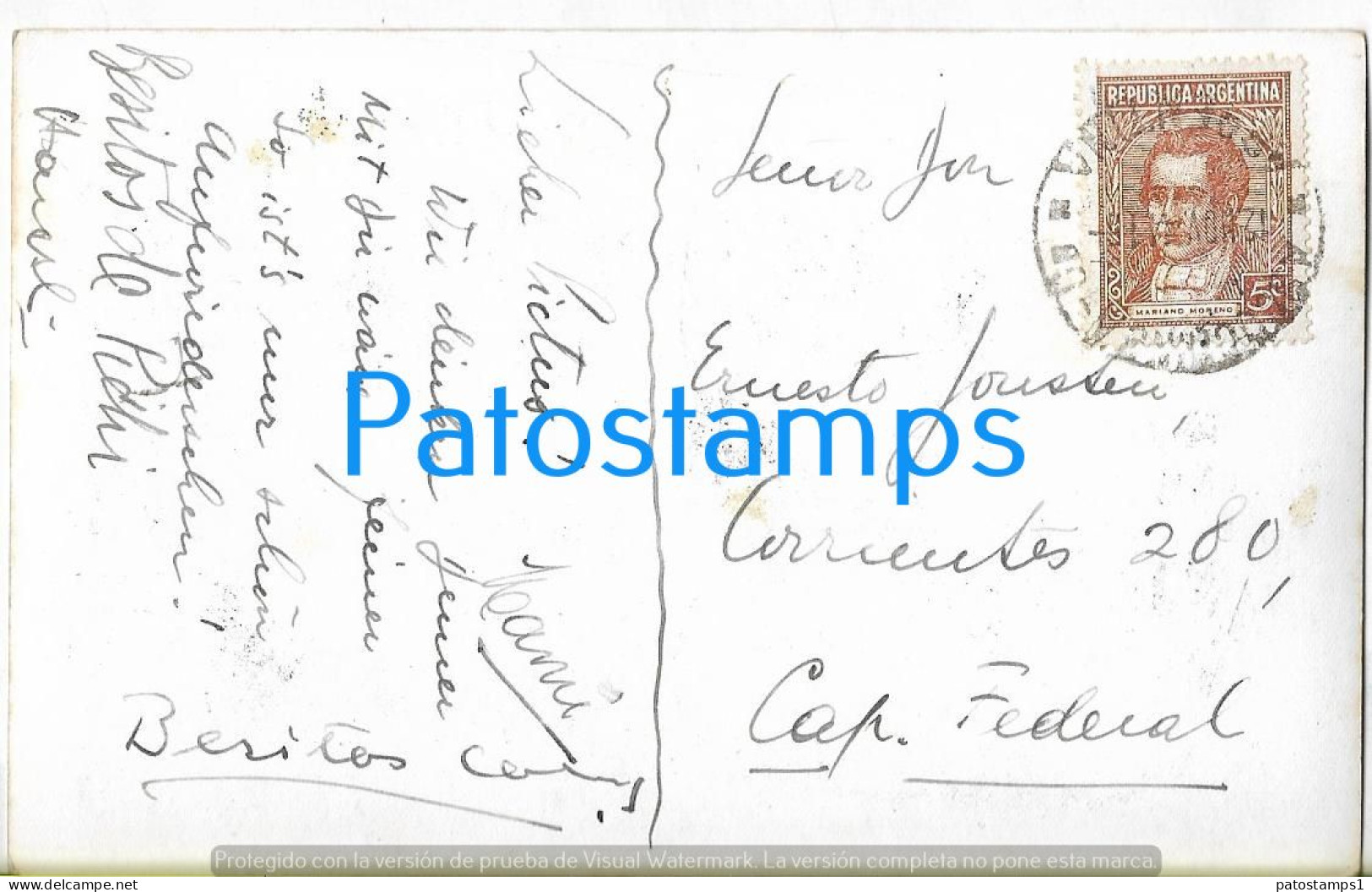 226706 ARGENTINA CORDOBA ASCOCHINGA GOLF CLUB POSTAL POSTCARD - Argentinien