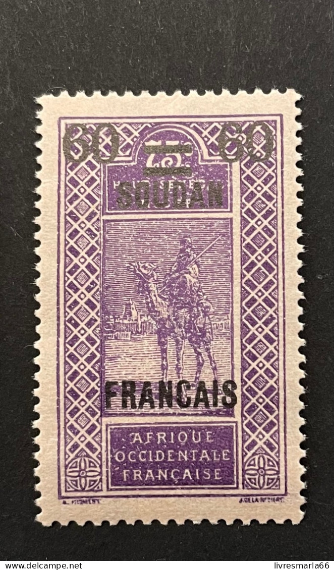 COLONIES SOUDAN N 42 à 52 * Dont Variété Sans La Cédille Sur Le N 43 - Unused Stamps