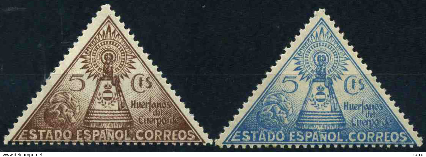 España - Beneficencia 1938 (edifil 19/20) - Beneficiencia (Sellos De)