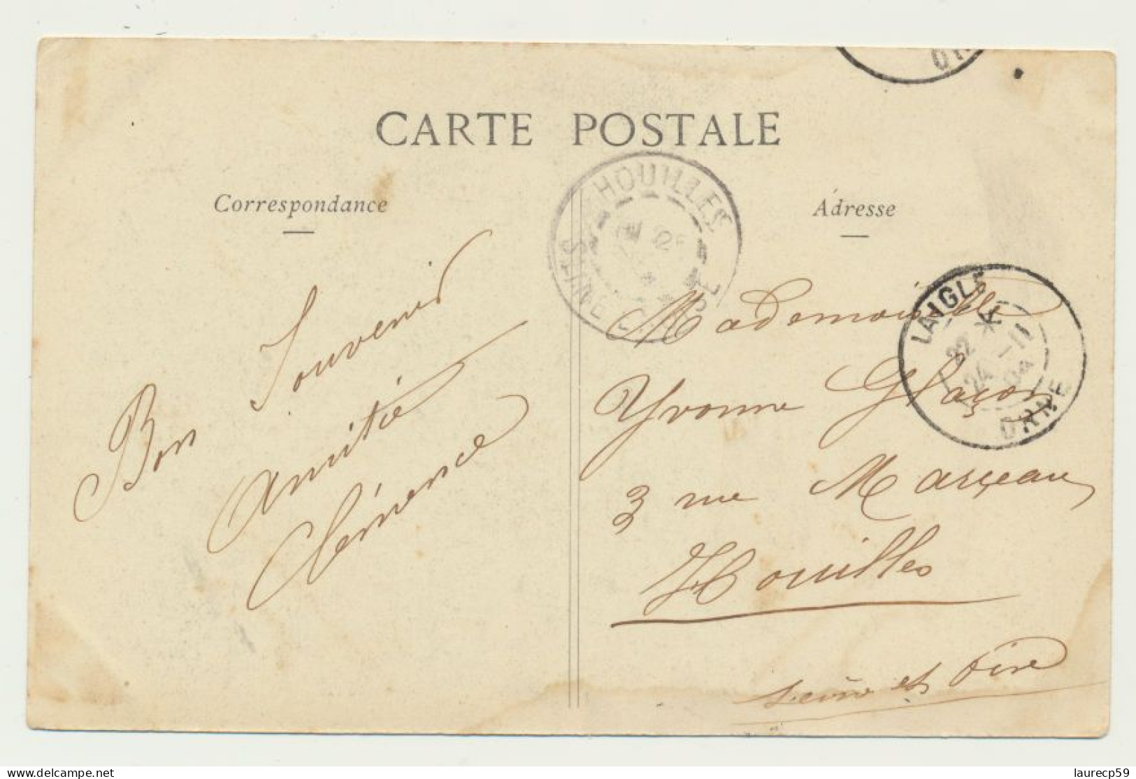 Carte Fantaisie - Mignon N° 4 - Phototypie Bergeret - Bergeret