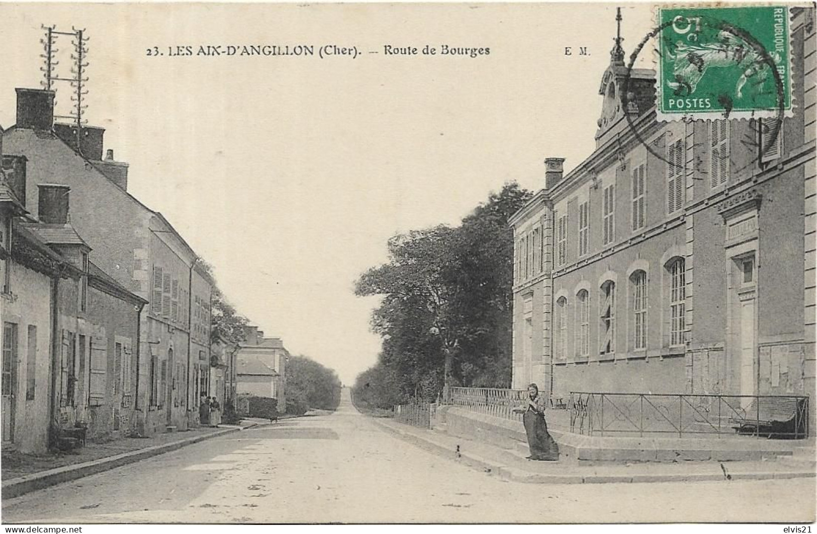 LES AIX D' ANGILLON Route De Bourges - Les Aix-d'Angillon