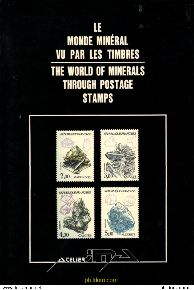 Le Monde Minéral Vu Par Les Timbres / The World Of Minerals Through Postage Stamps 1987 - Topics