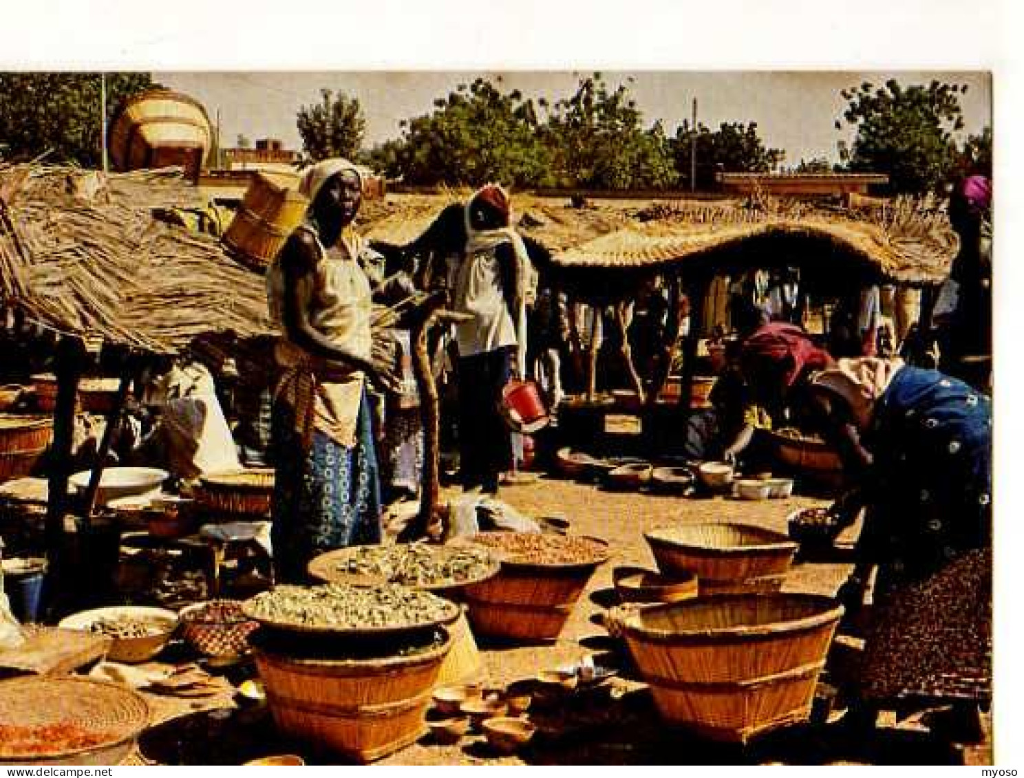 Haute Volta En Pays Mossi KAYA Au Marché - Burkina Faso