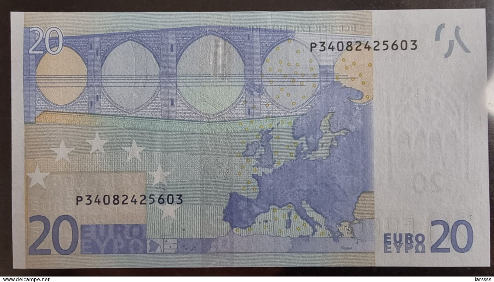 1 X 20€ Euro Draghi  R020F3 P34082425603 - UNC Netherlands / Holland - 20 Euro