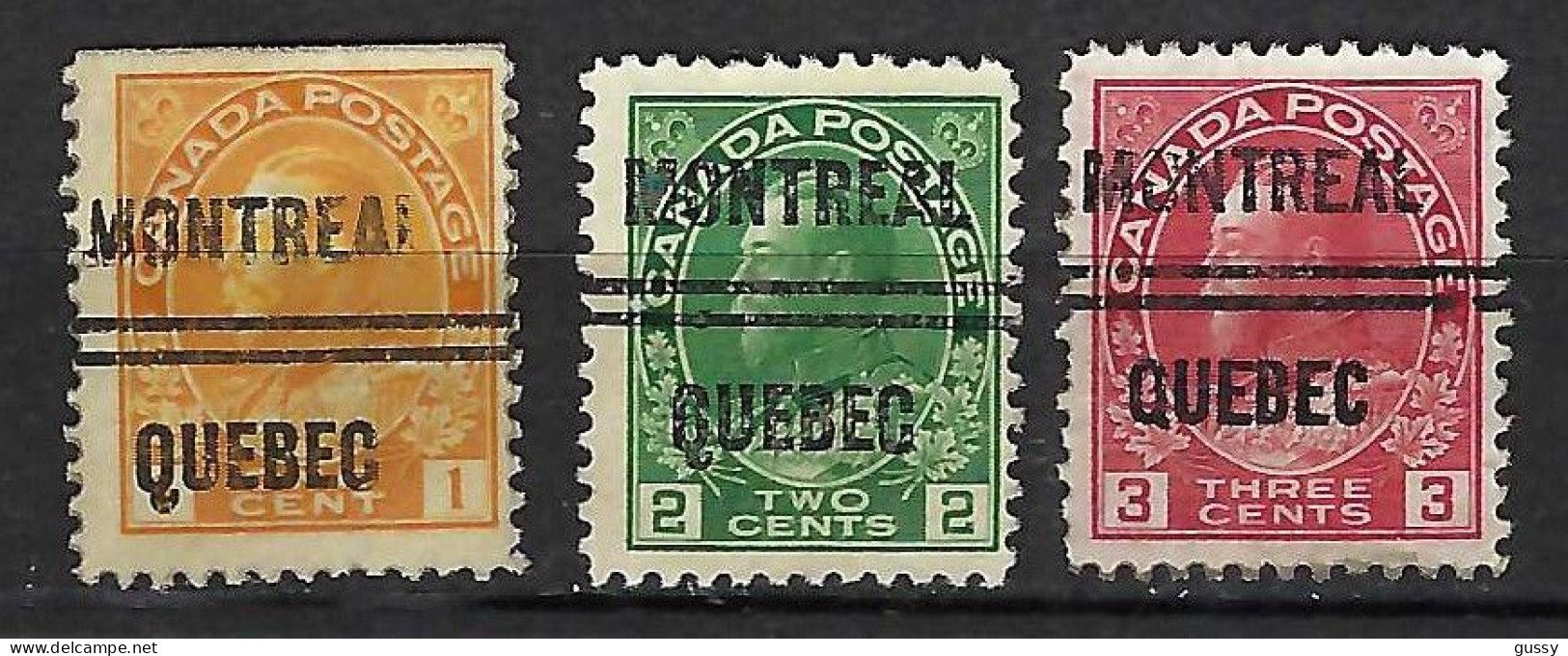 CANADA Ca.1918-25: Lot De Préobl. - Precancels