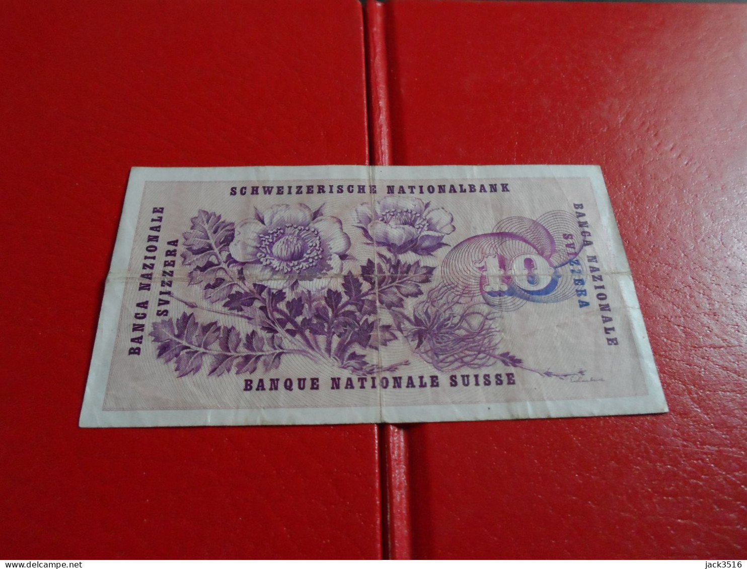 Billet 10 Francs Suisse 1968 - Svizzera