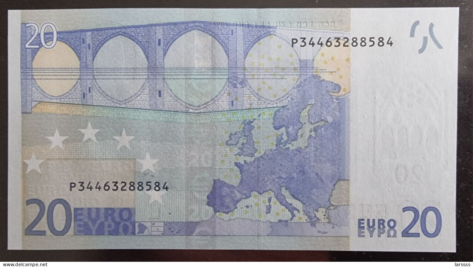 1 X 20€ Euro Draghi  R021E4 P34463288584 - UNC Netherlands / Holland - 20 Euro