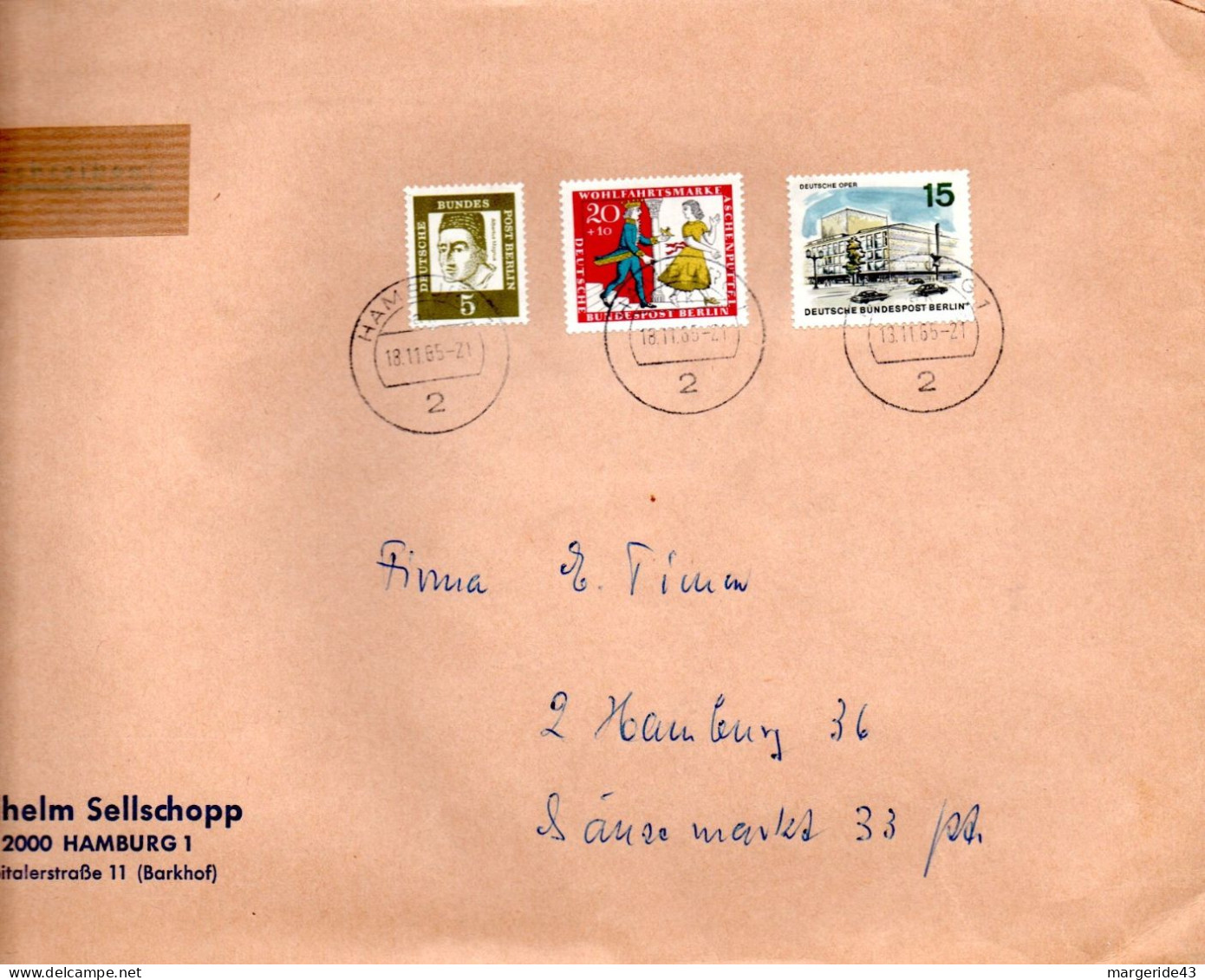 ALLEMAGNE RFA LOT DE 53  LETTRES - Lots & Kiloware (mixtures) - Max. 999 Stamps