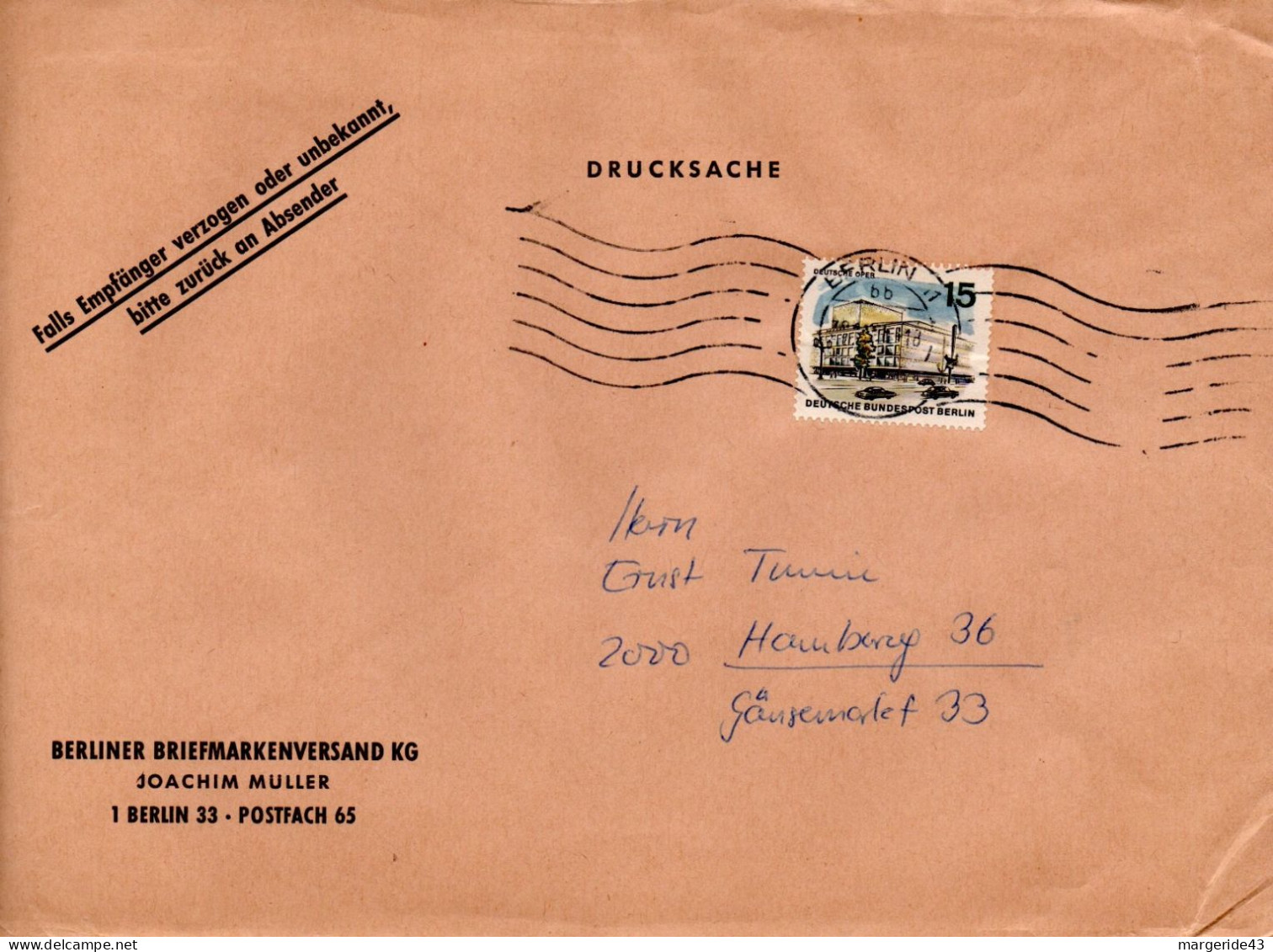 ALLEMAGNE RFA LOT DE 53  LETTRES