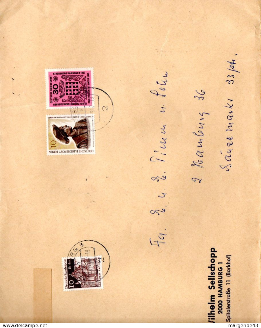 ALLEMAGNE RFA LOT DE 53  LETTRES