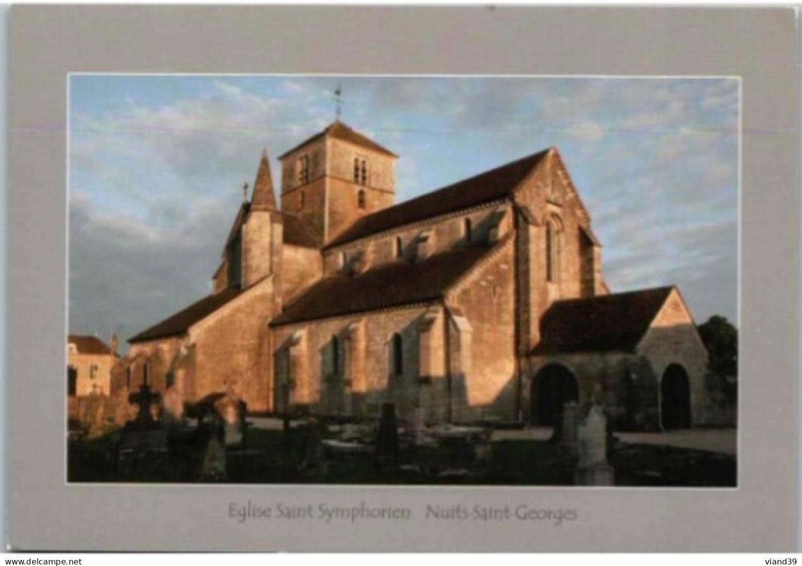 Eglise Saint Symphorien : Extérieur Nord Ouest : Porche Occidental  Photos Jean Louis Bernuy.  Non Circulée - Nuits Saint Georges
