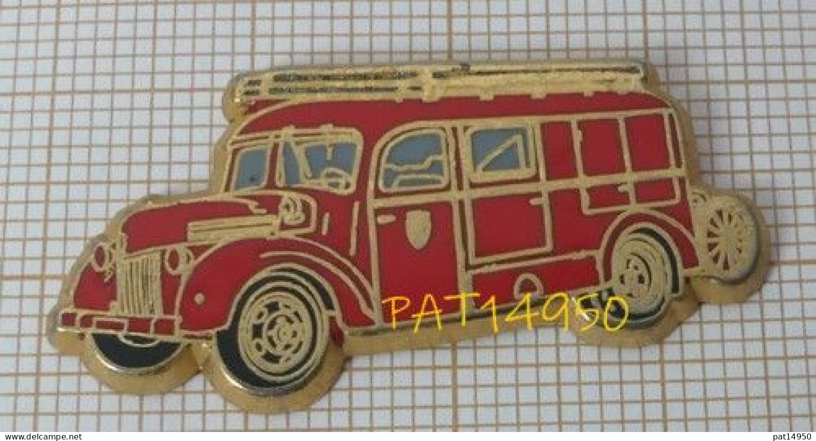 PAT14950 CAMION FOURGON FORD SAF 1948 En Version BALLARD - Firemen