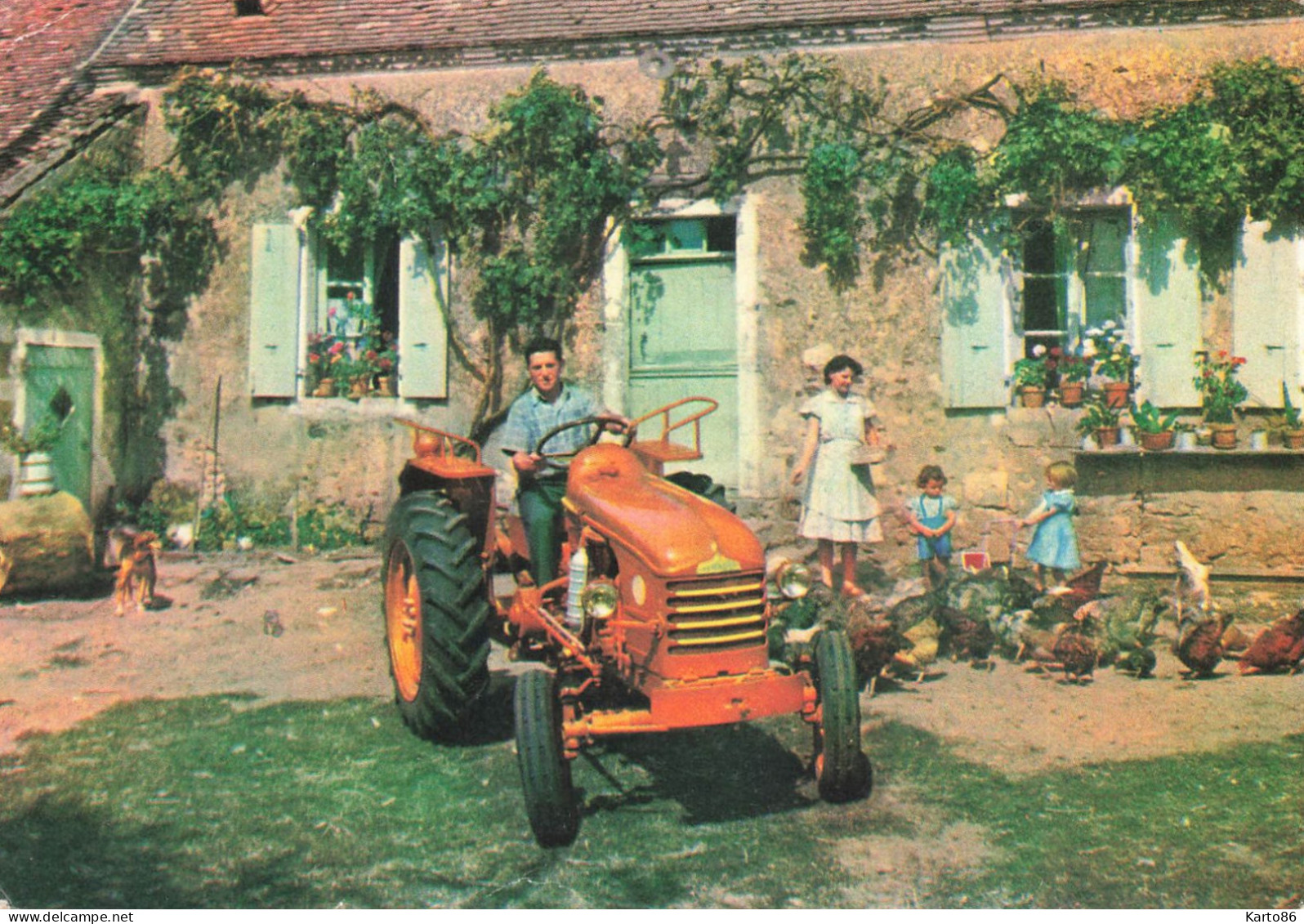 Tracteur Ancien RENAULT Modèle Type ? * Tractor Renault * Agriculture Agricole Matériel - Tractors