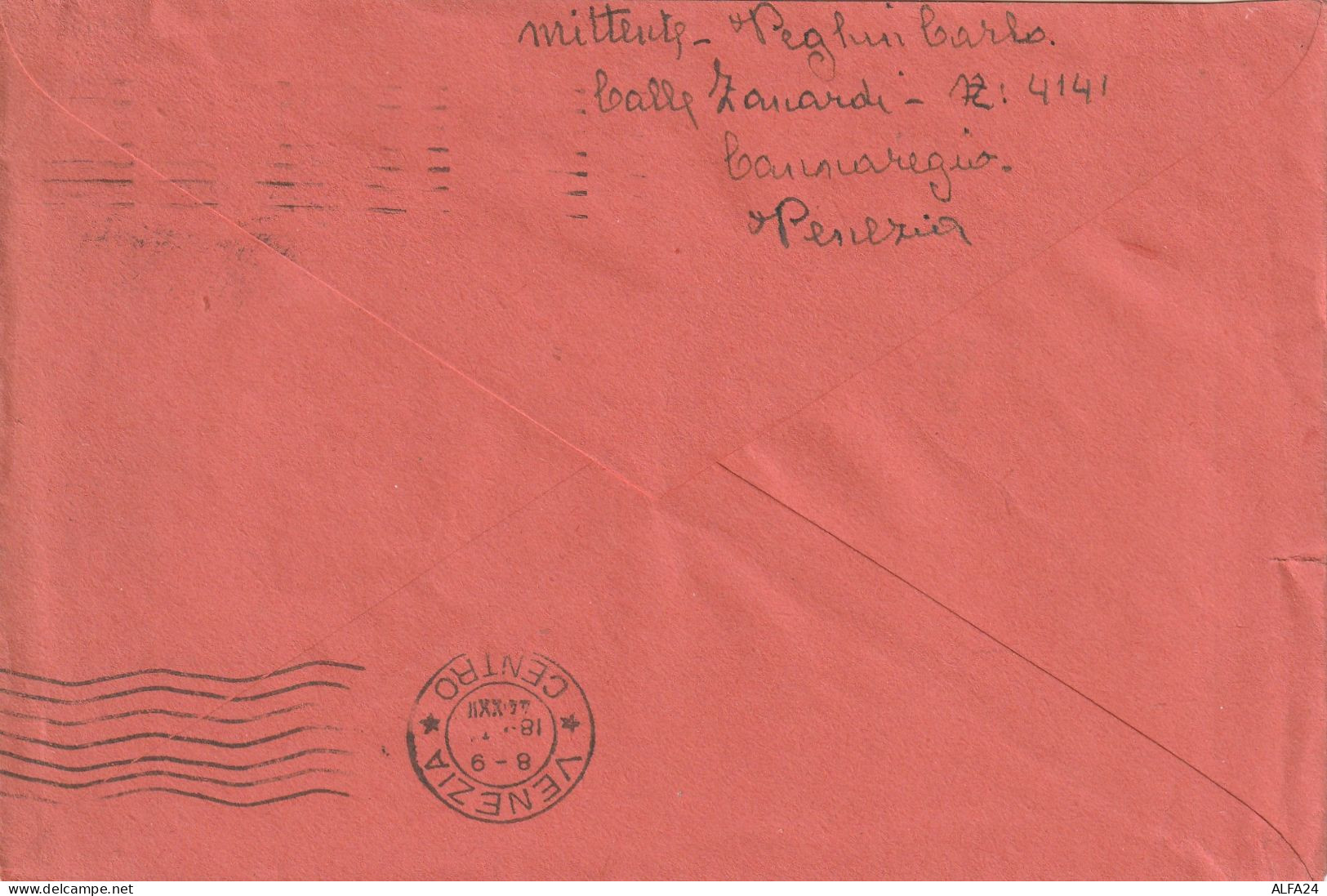 LETTERA 1944 RSI MDB 20 C.+MDB 30  TIMBRO VENEZIA (YK603 - Poststempel