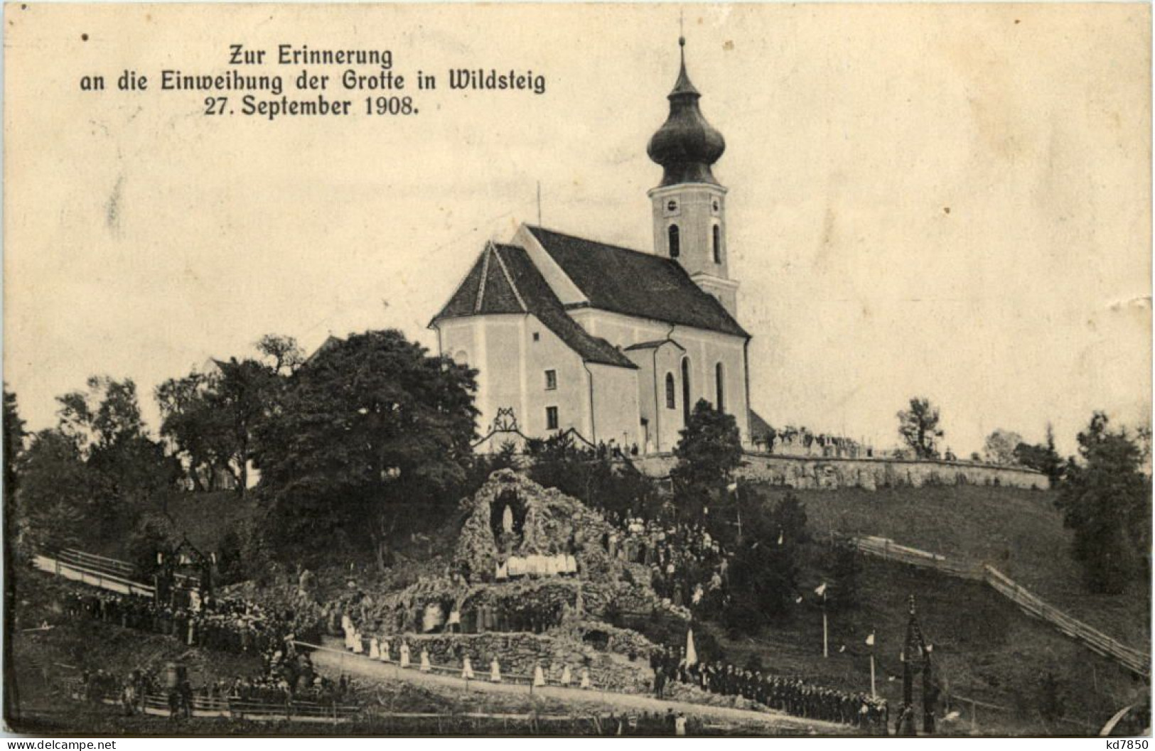 Wildsteig - Einweihung Der Grotte 1908 - Weilheim