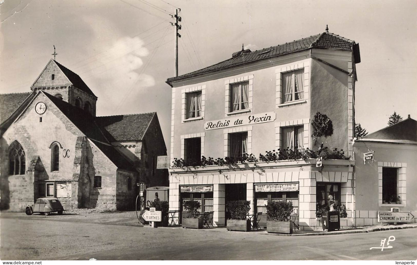 D5502 Seraincourt L'église Relais Du Vexin - Seraincourt