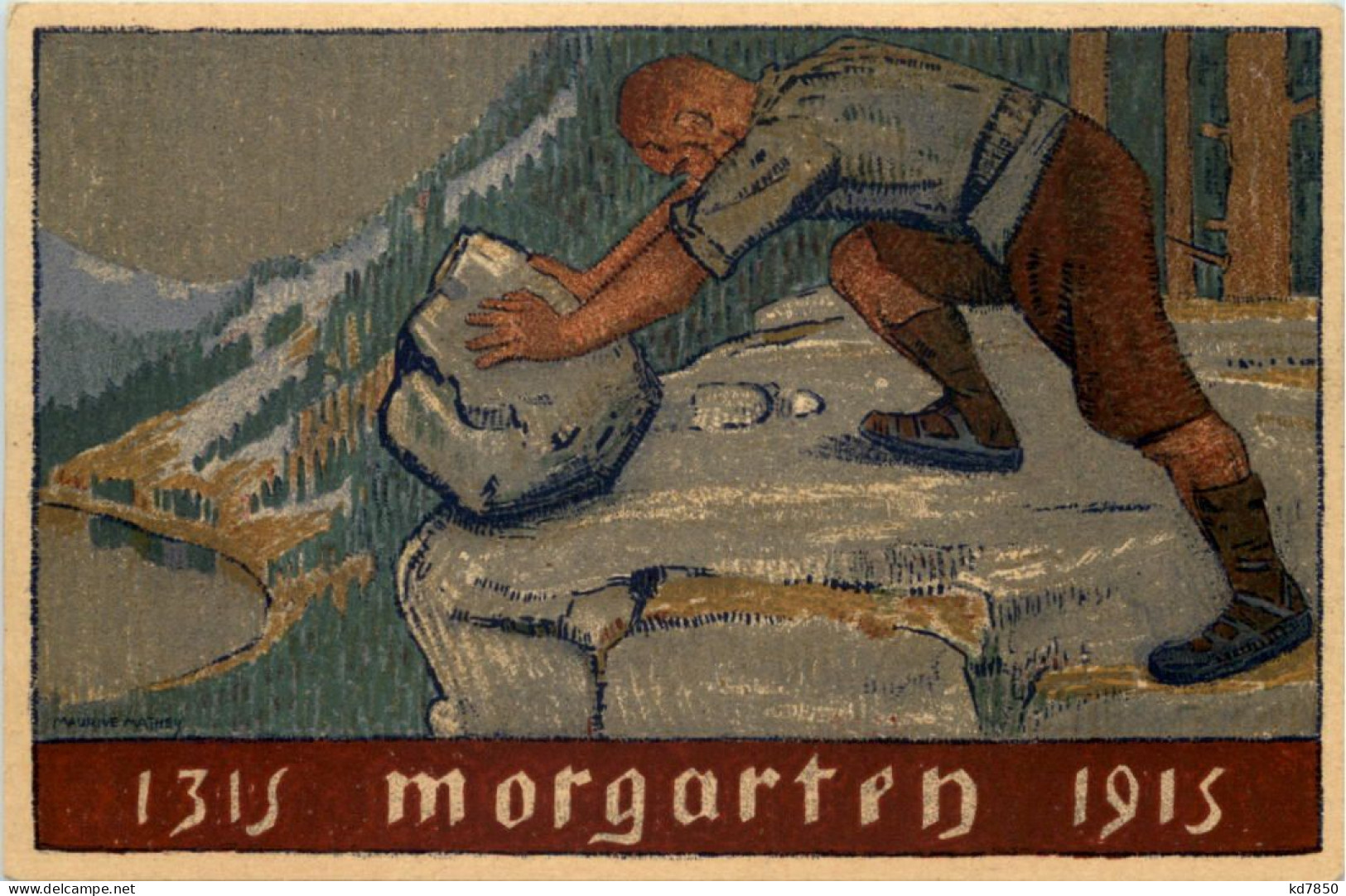 Morgarten 1915 - Zug