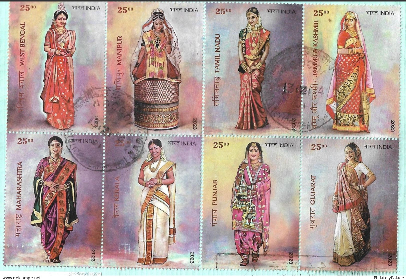 2024 India- USA- India, Refused Undelivered ,G20,Mauritius,Vietnam,Flag,Bird,Bridal, Joint Issue, Cover (**) Inde Indien - Storia Postale