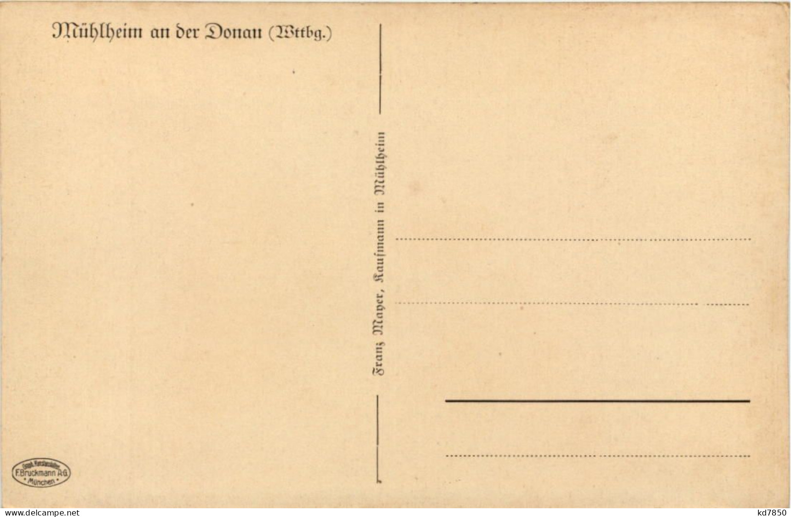 Mühlheim An Der Donau1915 - Tuttlingen